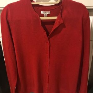 Red Cardigan